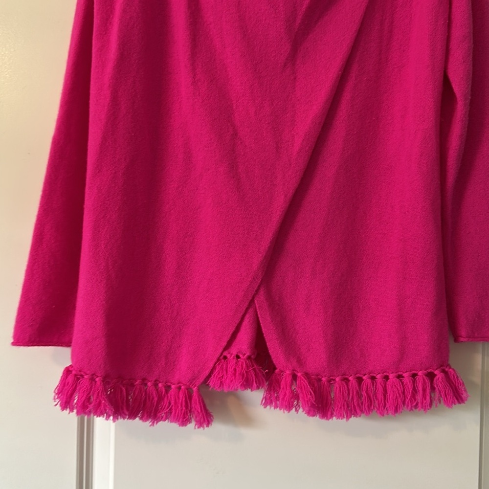 Gorgeous Lilly Pulitzer Cashmere fringe sweater - Picture 2 of 4